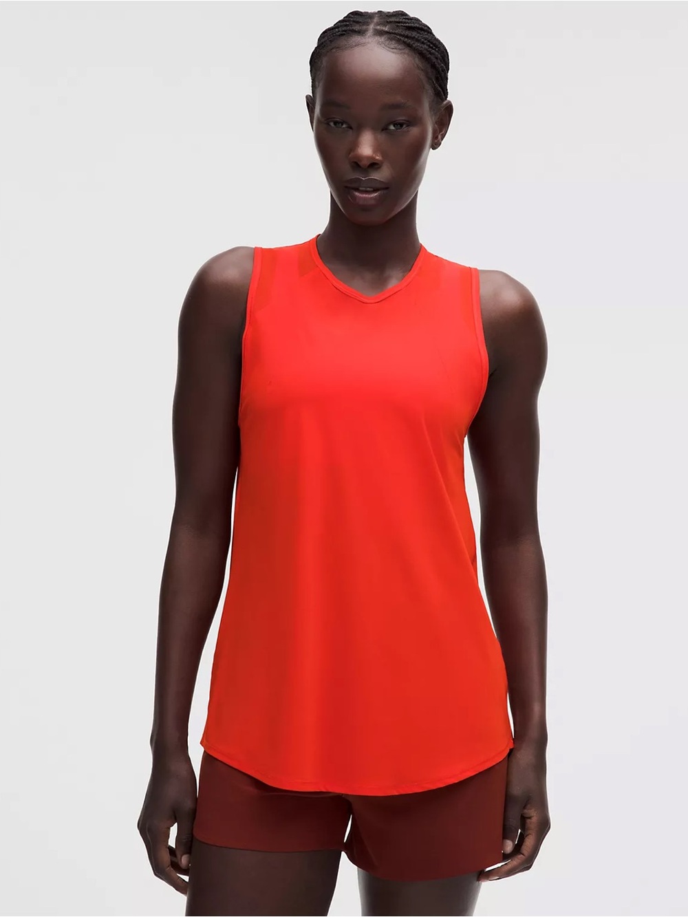 Lululemon Sculpt Tank Cherry Ember Size 2 NWT Lightweight Running Workout Tank